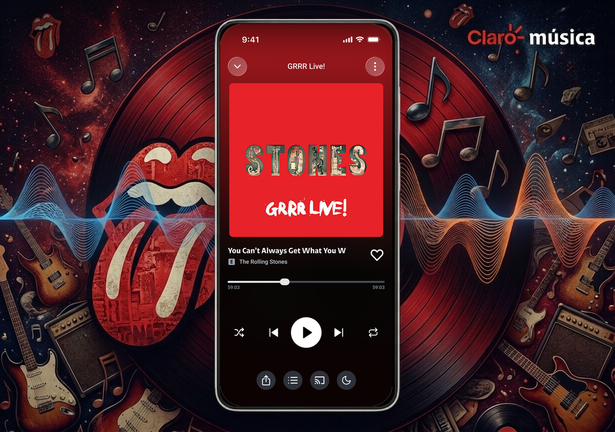 Claro música App
